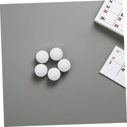 JOINPAYA 10pcs Roulette Ball Replacement: Roulette Equipment Supplies - 14mm Acrylic Beads for Table Game Wheels Smooth Rolling & White Finish in Kuwait