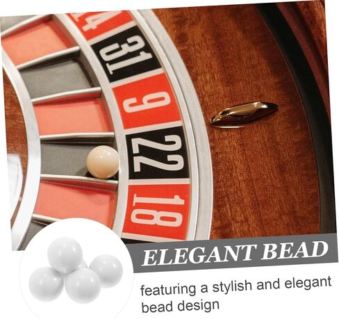 Toddmomy Roulette Wheel Beads Set for Home Parties 5pcs Small Game Wheel Beads Engaging Table Game Accessories for Festivals and Gatherings in Saudi Arabia