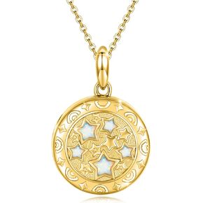 OHAYOO Locket Necklace Rabbit Locket 925 Sterling Silver Vintage Bunny Photo Lockets That Holds Pictures Personalized Jewelry Gift for Women Wife Mother's Day-Fixed Schedule (A-Locket) in Saudi Arabia