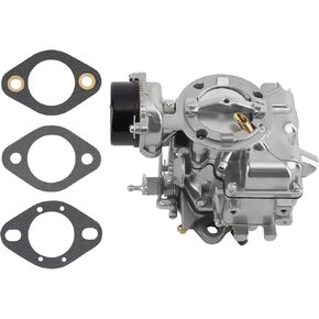 MaxPeedingRods 1 برميل كربوهيدي للكربون لفورد 4.9L 300 Cu/4.1L 250 Cu/3.3L 200 Cu Engine 1965-1985 لـ Bronco Fairmont Granada Econoline F100 F150 F250 F350 ، Automatic Choke in Kuwait