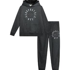 AEROPOSTALE Boys Sweatsuit Set - 2 Piece Fleece Pullover Hoodie Sweatshirt and Jogger Sweatpants - Boys Activewear Set (8-16) in Saudi Arabia