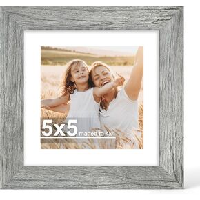 6x9 إطار صورة مع الزجاج ، عرض الصور 5x8 مع حصيرة أو 6 × 9 بدون حصيرة - الجدار والطاولة ، 6 × 9 إطارات خشبية الصور (أسود ، حزمة واحدة) in Kuwait