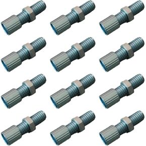 PAHAFENRY 12 PCS Bicycle Brake Screw M6 Brake Cable Adjuster Barrel End Throttle Cable Nut Gate Fitting Accessories for Road Mountain Bikes in Saudi Arabia