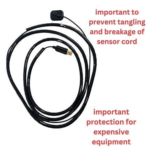 Digital Xray Sensor Protector. (Black Protector Hose). Protection for Dental xray sensors. Protects Wire for Sensor. in Saudi Arabia