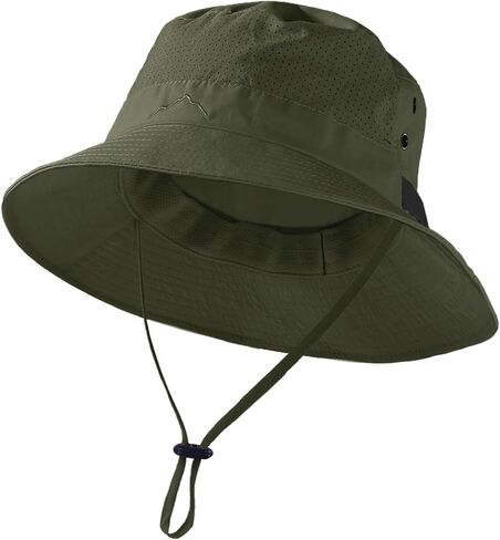 Sun Bucket Hat for Men Women Fishing Beach Safari Hats for Golf Hiking Hunting Outdoor UPF 50+ in Kuwait