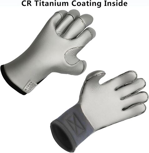 WYYHAA 3/5MM Diving Gloves, Adjustable Keep Warm Neoprene Wetsuit Gloves for Underwater Hunting Non-Slip Spearfishing Surfing Kayaking in Saudi Arabia