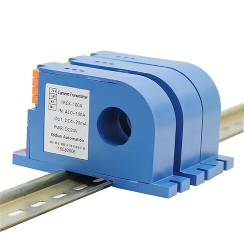 JXK-10 مستشعر التيار 50A، 100A، 200A، 300A، 600A محول التيار DC24V 4-20ma RS485 Hall Effect الارسال الحالي حجم الثقب 22 مم (0-5 فولت خارج، مدخل DC0-300A) in Kuwait