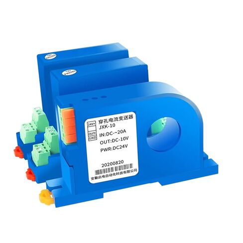 JXK-10 مستشعر التيار 50A، 100A، 200A، 300A، 600A محول التيار DC24V 4-20ma RS485 Hall Effect الارسال الحالي حجم الثقب 22 مم (0-5 فولت خارج، مدخل DC0-300A) in Kuwait
