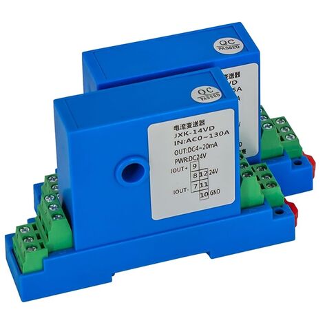 1PCS JXK-14 Hall Current Sensor Transmitter Output 4-20mA 0-5V Analog Signal 0-150A Input 12mm 15mm Hole Current(0-5V Out,DC0-150A_12MM Hole_DC12V) in Saudi Arabia