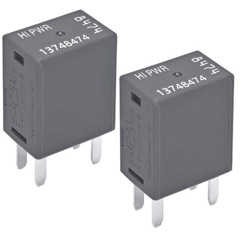 ترحيل السيارات 13748474 8774 (حزمة 2) - 12V 4 -Pin SPDT Automotive Relay - استبدال 68083380AA 12088567 in Saudi Arabia