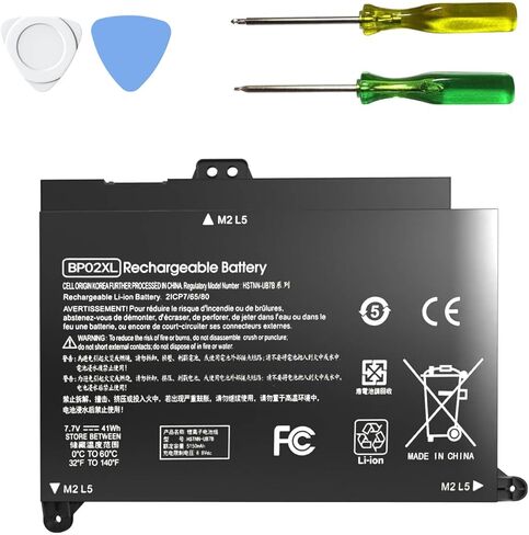 بطارية الكمبيوتر المحمول TF03XL لـ HP Pavilion X360 15-CC 15-CD 14-BF Series 920070-855 920046-421 in Saudi Arabia