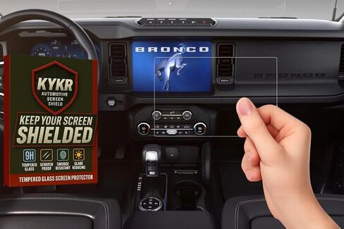 واقي شاشة زجاجي مقسى لعام 2022 ، 2023 ، 2024 فورد F-150 ، شاشة Sync4 12 بوصة ، 9H صلابة ، مضاد للشفقة ، زجاج مضاد للخلع ، سهلة التطبيق ، إكسسوارات السيارات المقاومة للماء ، اللمعان ، in Kuwait