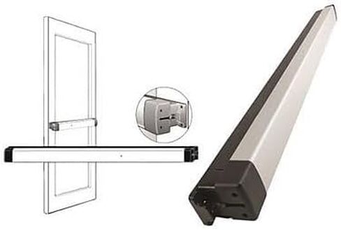 8801MLRM36 Rim MLR Exit Device with Mount, 36" Pushbar, Clear Anodized Finish in Saudi Arabia