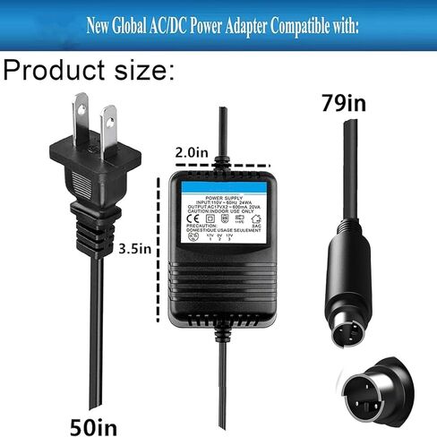 محول إمداد الطاقة MZSZYH 18.5VAC، لإمدادات الطاقة Behringer المتوافقة مع Behringer Xenyx 502,802,1002,UB1002, Q502USB,QX1202USB,Q1002USB,PSV3UL,MXVL3,MX602A,Eurorack Mixers FX-18B-MP3 in Kuwait