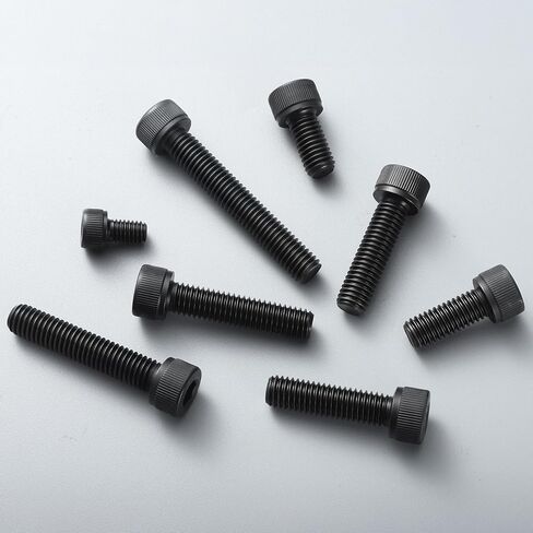 SVLING M6-1.0 x 16mm Bolt, 60PCS M6 Hex Socket Head Cap Screws Bolts, 12.9 Grade Alloy Steel, Full Threads, Allen Socket Drive, with Hex Spanner in Saudi Arabia