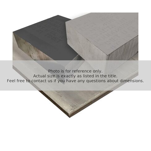 3/4" x 6" x 16" Nickel Alloy 20 Plate Durable Nickel Versatile Use DIY Metalwork Mechanical Industrial-Grade Material in Saudi Arabia
