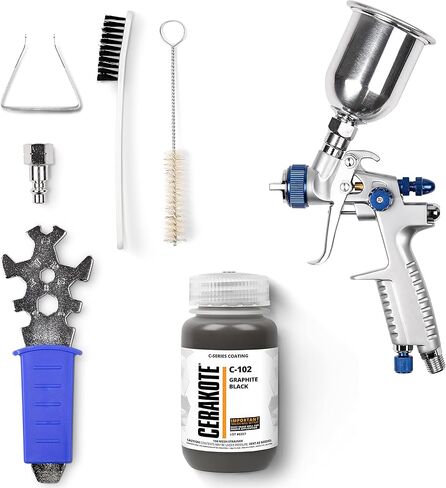 CERAKOTE® C-Series Burnt Bronze 4 oz. Project Kit (C-148) - Everything Needed to Spray Air Cure - Durable, High Performance Ceramic Coating in Kuwait