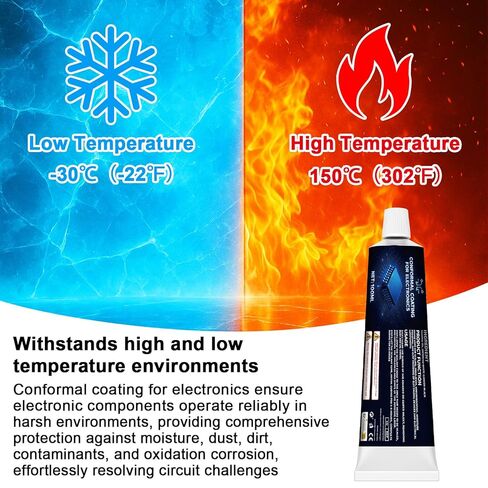 200ml Black Conformal Coating for Electronics, Potting Compound for Circuitry Provides Sealing,Insulation, Waterproof and Dustproofing Functions to Ensure the Stable Operation of Electronic Components in Saudi Arabia