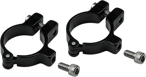 Velo Orange Hinged Water Bottle Cage Clamps - 28.6mm, Black in Saudi Arabia