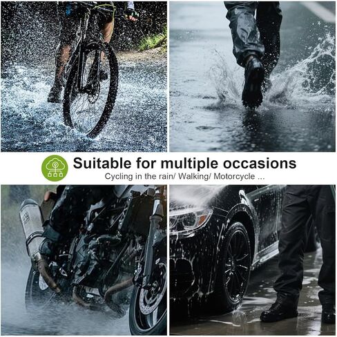 INBIKE Cycling Shoe Covers, Waterproof Windproof Bike Overshoes for Road Riding MTB Bicycle Biking in Saudi Arabia