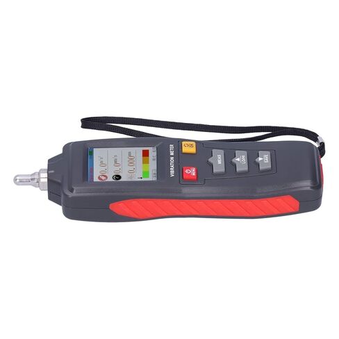 WALFRONT Portable Vibration Meter, Digital Vibration Analyzer Tester with Color LCD Display and Screw Interface Probe, for Measuring Acceleration Velocity Displacement Frequency in Saudi Arabia