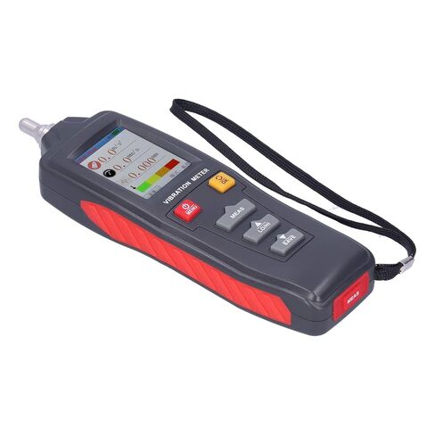 WALFRONT Portable Vibration Meter, Digital Vibration Analyzer Tester with Color LCD Display and Screw Interface Probe, for Measuring Acceleration Velocity Displacement Frequency in Saudi Arabia
