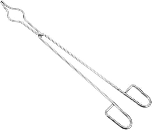 Garneck Stainless Steel Crucible Tong Clamp Anti-slip Melting Tool for Laboratory and Studio Use Secure Grip Crucible Melting Clamp with Comfortable Handle for Beakers and Jewelry Crafting in Saudi Arabia