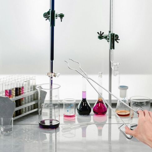 Garneck Stainless Steel Crucible Tong Clamp Anti-slip Melting Tool for Laboratory and Studio Use Secure Grip Crucible Melting Clamp with Comfortable Handle for Beakers and Jewelry Crafting in Saudi Arabia