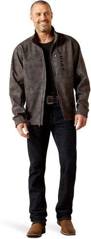 ARIAT Men Patriot Flag Softshell Jacket in Saudi Arabia