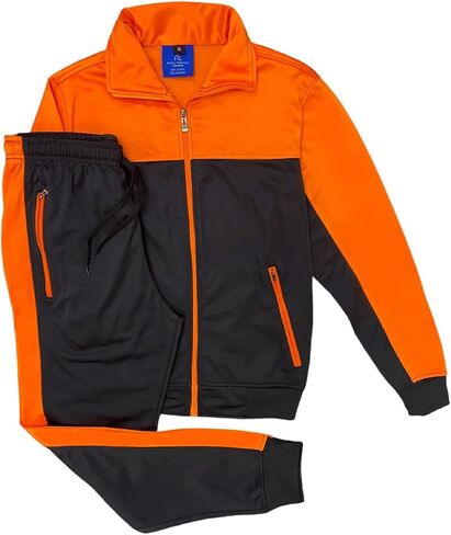 Women's 2-Piece Fashionary Tracksuit Full Track Jacket & Jogger Track pants Jumpsuit in Kuwait