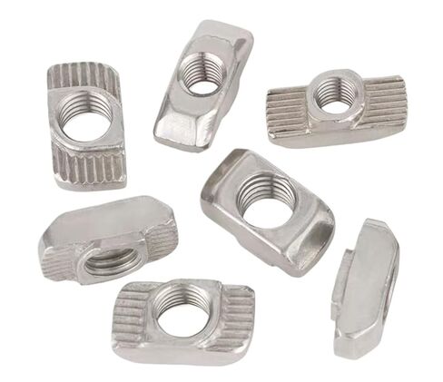 t Track nut Blocks. T Track Sliding Nut,Sliding T-nut Threaded,50Pcs 20 Series/30 Series/40 Series/45 Series Slot T Nut Sliding T Nut Hammer Drop in Nut Fasten Connector Aluminum Extrusions(45 Series in Saudi Arabia