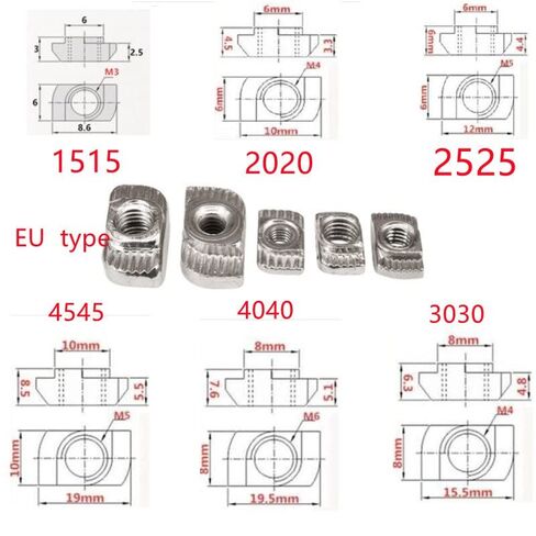 t track nut blocks. T Track Sliding Nut,Sliding T-nut Threaded,Sliding T-Nut M3 M4 M5 M6 M8 T-nut T Nut，hammer Drop In Sliding Nut Fasten 1515 2020 2525 3030 4040 4545 Eu Aluminum Extrusion Hammer Hea in Saudi Arabia