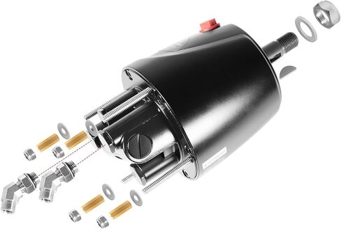 HH5271-3 Hydraulic Steering Helm Pump – 1.7 cu in Front Mount Replacement for Seastar Helm, Up to 300HP Engines, 4.9 Lock-to-Lock Turns, Built-in Lock Valve,Compatible with Boat Hydraulic Steering Kit in Saudi Arabia
