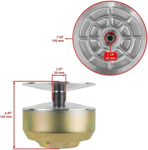 Complete Primary Drive Clutch for John Deere Gator and Trail Gator 4x2Replacement OEM Part # AM140985. AM127503. AM128794. AM130652 in Saudi Arabia