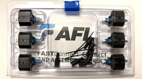 Fast Connect Field-Installable LC Connector, Singlemode, Fiber Optic Connector, 6-Pack - Fast-LC-SM-6 in Kuwait