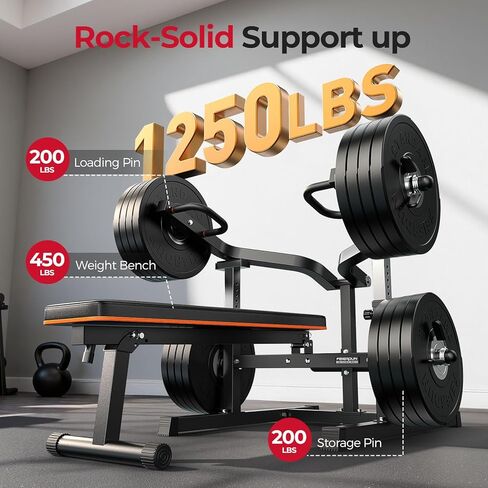 FEIERDUN 3-Grip U-Handles Chest Press Machine, 1250LBS Bench Press Machine with Independent Converging Arms, 11+3 Adjustable Positions, Flat Incline Bench for Chest, Arms, Abs & Shoulder Home Gym in Saudi Arabia