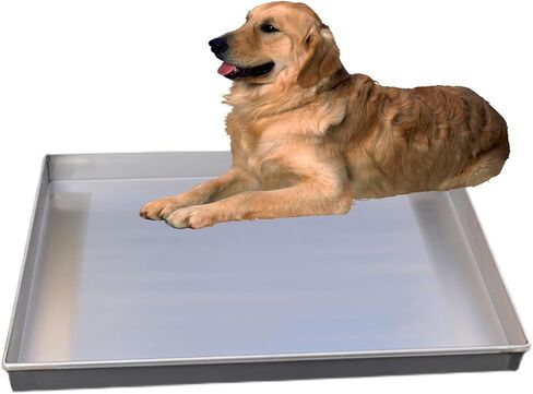 Stainless Steel Pet Cage Floor Pan - Versatile Drip Tray for Washing Machines, Dishwashers, Oil, Plants & AC Units - Durable Tool Storage Solution (70x50x5cm) in Saudi Arabia