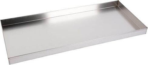 Universal 304 Stainless Steel Water Tray - Rustproof Oil & AC Drainage Collector, Durable 70x30cm (28x12in) for Efficient Water Management in Saudi Arabia