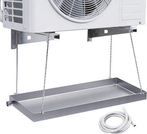 304 Stainless Steel Drip Pan - Reliable Water Catcher for Portable AC Units, Easy Clean Oil Tray for Home & Commercial Use (20x60cm / 8x24in) in Saudi Arabia