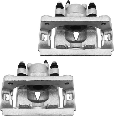 مجموعة الفرجار المكابح للقرص الخلفي مع قوس متوافق مع 2008-2012 Ford F-250 (F-350) Super Duty [ملاحظة: مع عجلات خلفية مفردة (SRW)] | الفرجار الفرامل الخلفية لـ 18-B5077 و 18-B5076 in Kuwait