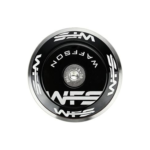 WFS HY638 1-1/8" إلى 1-1/2" مجموعة سماعات مدمجة مدببة لأنابيب رأس مدببة 42 إلى 52.2 مم - سبائك الألومنيوم باستخدام الحاسب الآلي، بدون خيوط، محامل محكمة الغلق للدراجات الجبلية، المدينة، دراجات الطرق، MTB وBMX، أسود in Kuwait