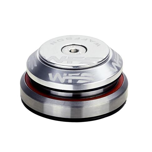 WFS HY638 1-1/8" إلى 1-1/2" مجموعة سماعات مدمجة مدببة لأنابيب رأس مدببة 42 إلى 52.2 مم - سبائك الألومنيوم باستخدام الحاسب الآلي، بدون خيوط، محامل محكمة الغلق للدراجات الجبلية، المدينة، دراجات الطرق، MTB وBMX، أسود in Kuwait