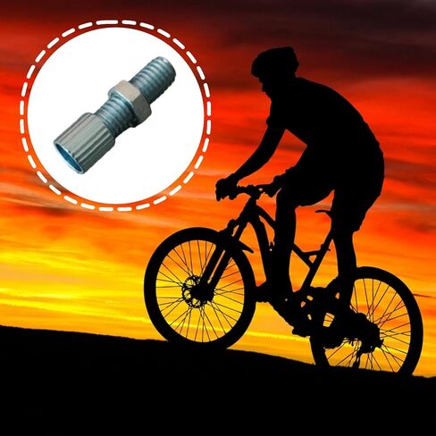PAHAFENRY 12 PCS Bicycle Brake Screw M6 Brake Cable Adjuster Barrel End Throttle Cable Nut Gate Fitting Accessories for Road Mountain Bikes in Saudi Arabia