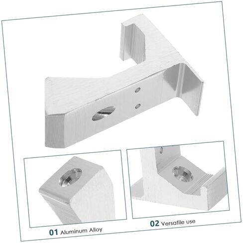 STOBOK 6pcs Aluminum Alloy Wood Floor Repair Kit Squeaky Floorboard Fix for Seamless and Natural Finish Noise Reduction for Hardwood in Saudi Arabia