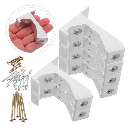 OSALADI 6pcs Aluminum Alloy Floor Repair Kit for Floors Eliminates Squeaky Sounds Construction for Damage and Gaps in Saudi Arabia