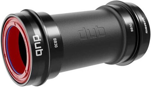 SRAM DUB Ceramic Bearings BB30 Bottom Bracket 68/73mm for Road & Mountain Bikes, High-Efficiency Low-Friction, Durable Sealed Seals, Compatible with Wide Cranks, Engineering for Silky-Smooth Performan in Saudi Arabia