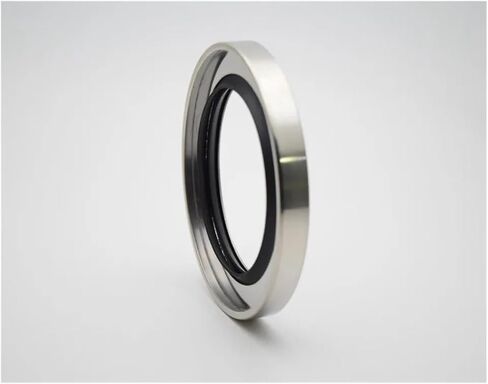 KNKQZXVDF 37x51x10 ضاغط هواء لولبي دوار من الفولاذ المقاوم للصدأ أختام زيت بشفاه مزدوجة in Kuwait