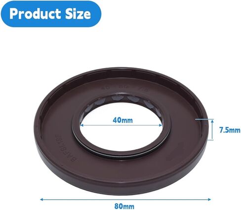 KNKQZXVDF حلقة ختم العمود الدوار 40x80x7.5mm ختم الزيت in Kuwait