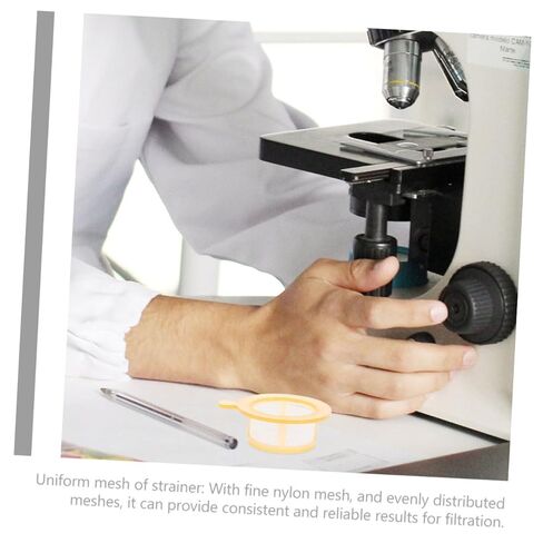 PLAFOPE شبكة من النايلون للاستعمال مرة واحدة، أداة تصفية مختبرية للتجارب، مادة نايلون البولي بروبيلين، مرشح شبكي للخلية للاستخدام الفردي للتدريس واستخدام المختبر in Kuwait