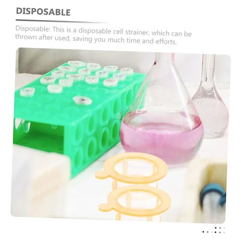 PLAFOPE شبكة من النايلون للاستعمال مرة واحدة، أداة تصفية مختبرية للتجارب، مادة نايلون البولي بروبيلين، مرشح شبكي للخلية للاستخدام الفردي للتدريس واستخدام المختبر in Kuwait